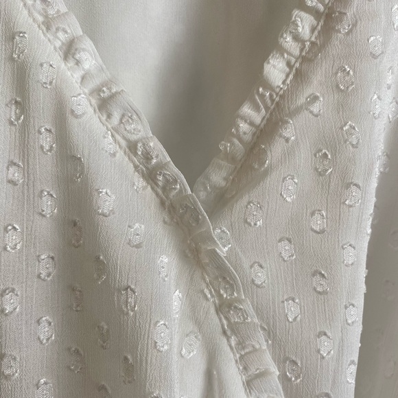 RW&CO. Long-Sleeve Ruffled Wrap Blouse - Picture 5 of 12